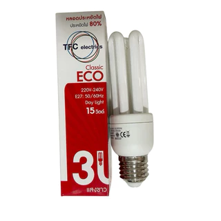 RACER หลอดประหยัด หลอดตะเกียบ 3U RACER 20W 23W 25W ล้างสต็อค