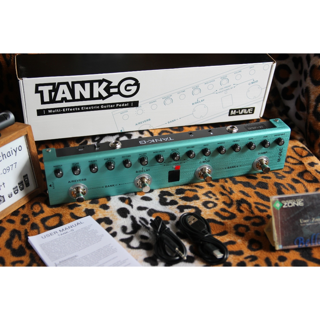 M-VAVE TANK G v.2 มัลติเอฟเฟค ของใหม่มือ 1 Guitar Multi Effect