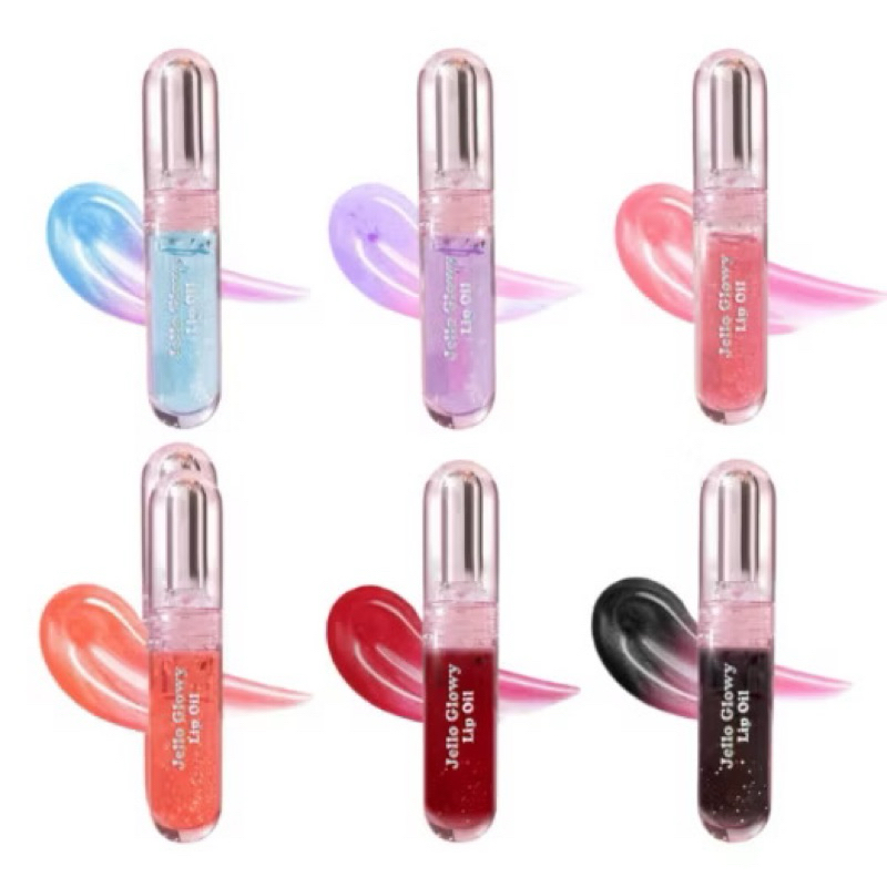 ลิป ออยล์ สมูทโตะ SMOOTO Jello Glow Lip Oil (6 Shades)
