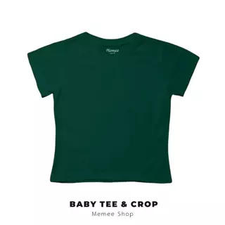 MEMEE ~ เสื้อยืดCotton นิ่มใส่สบาย S-XL(สีพื้นผู้หญิง)