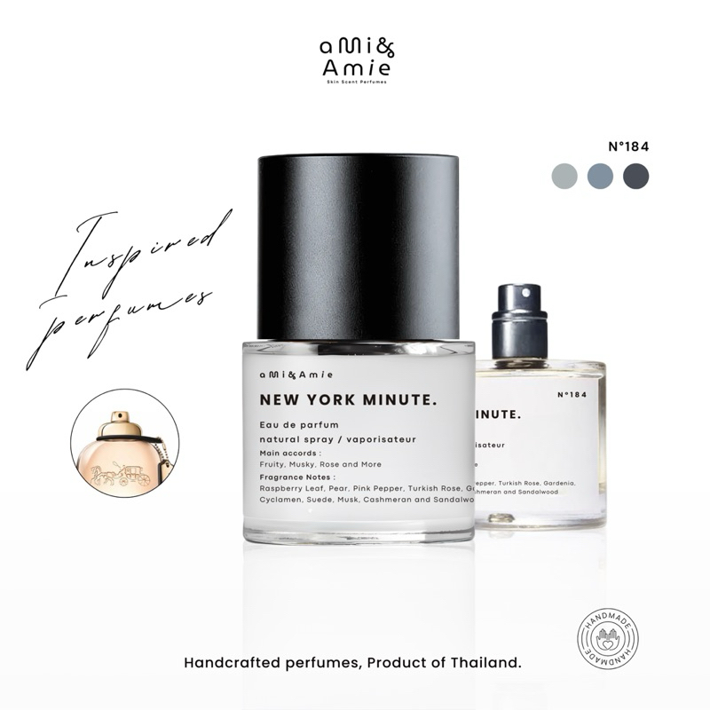 N°184 NEW YORK MINUTE. (น้ำหอม/Eau de parfum)