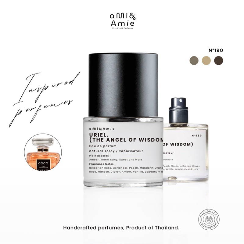 N°190 URIEL. (THE ANGEL OF WISDOM) (น้ำหอม/Eau de parfum)