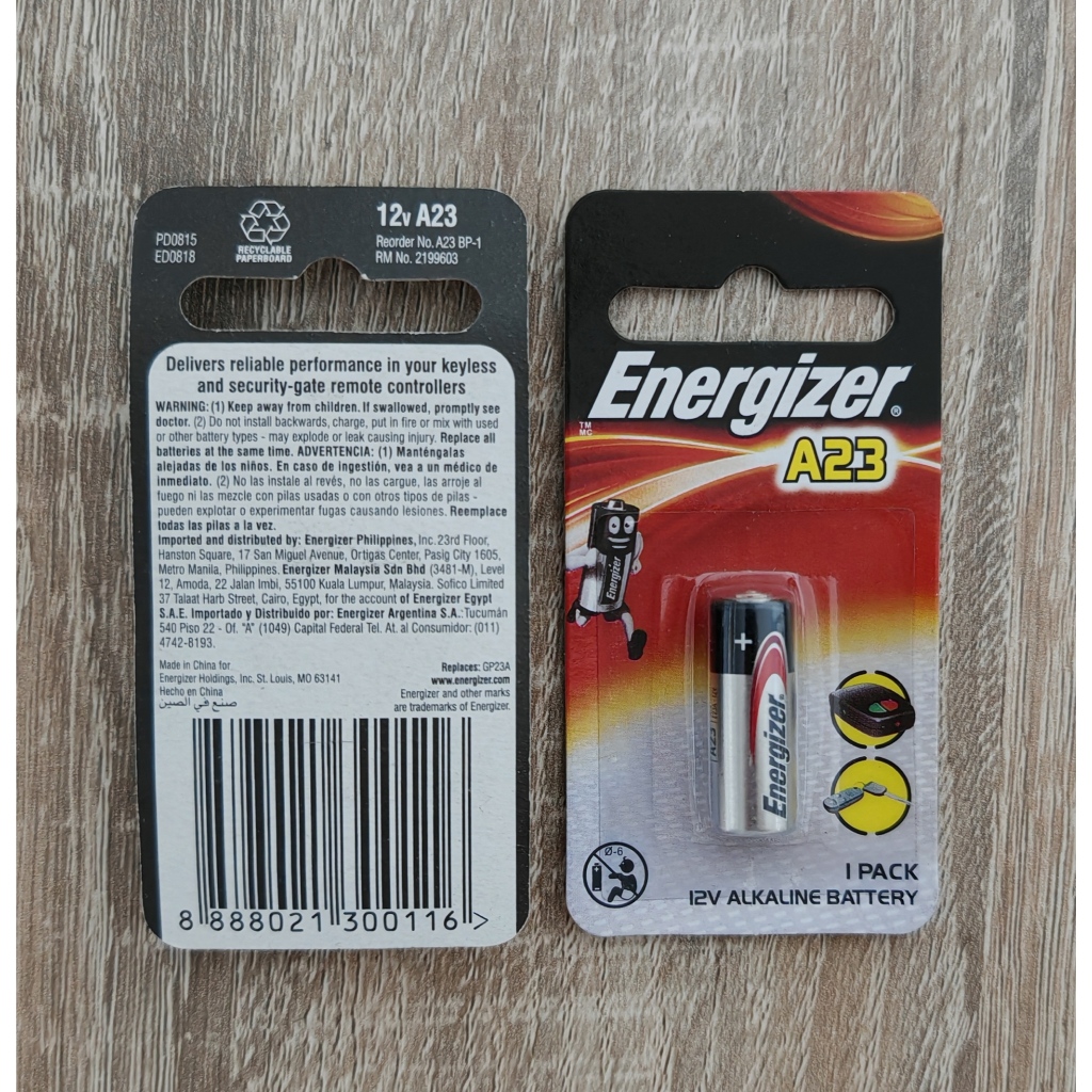 ถ่าน Alkaline AAAA Energizer GP หนึ่งแพค 2 ก้อน ถ่านอัลคาไลน์ 4A  E96 LR8D425