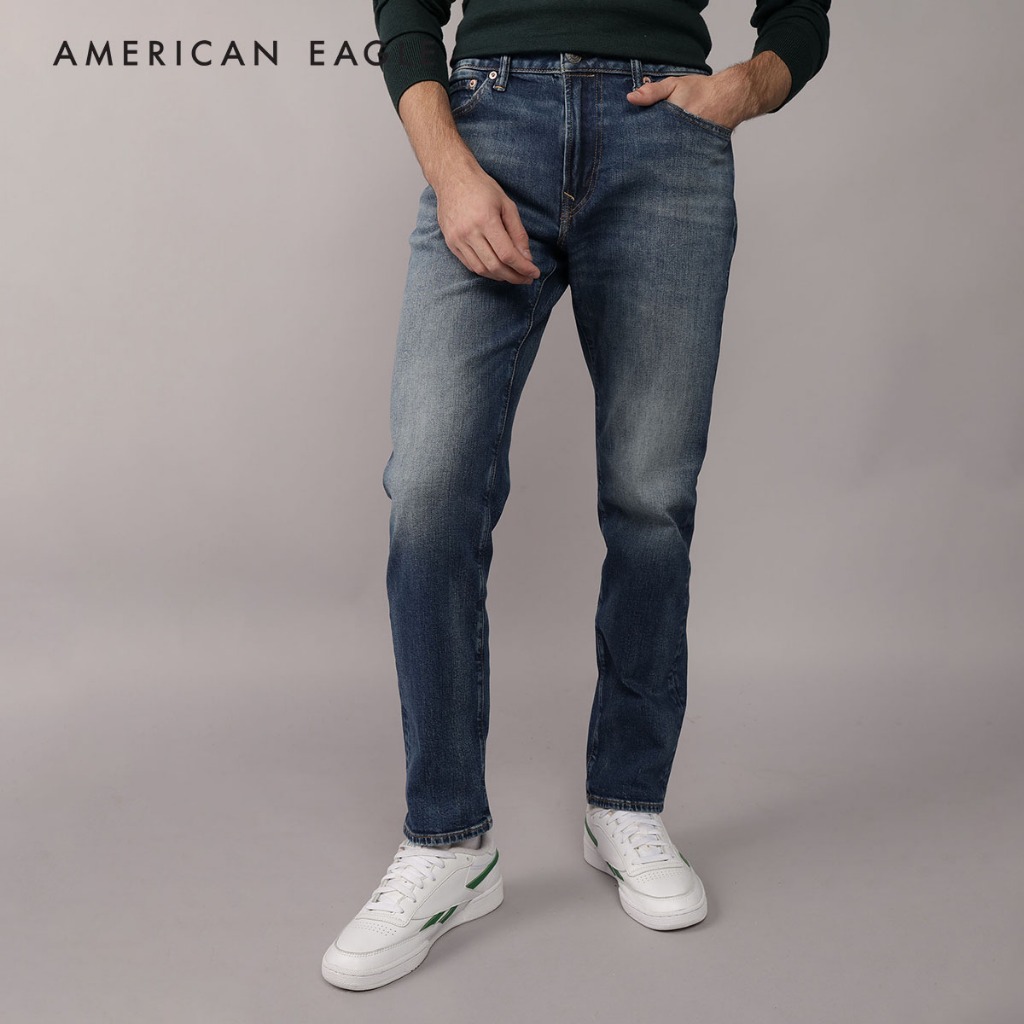 American Eagle AirFlex+ Slim Straight Jean กางเกง ยีนส์ ผู้ชาย สลิม สเตรท (MRS 011-6826-936)