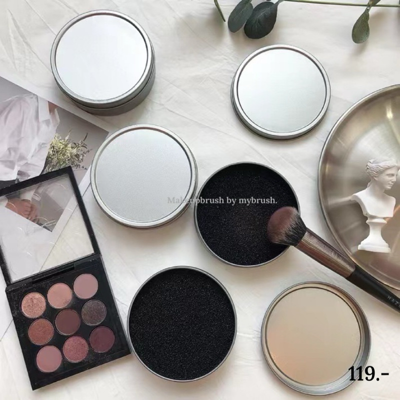 Makeupbrush ร้านไทยแท้ ที่ล้างแปรงแบบ แห้ง และ น้ำ ที่ล้างแปรงแต่งหน้า