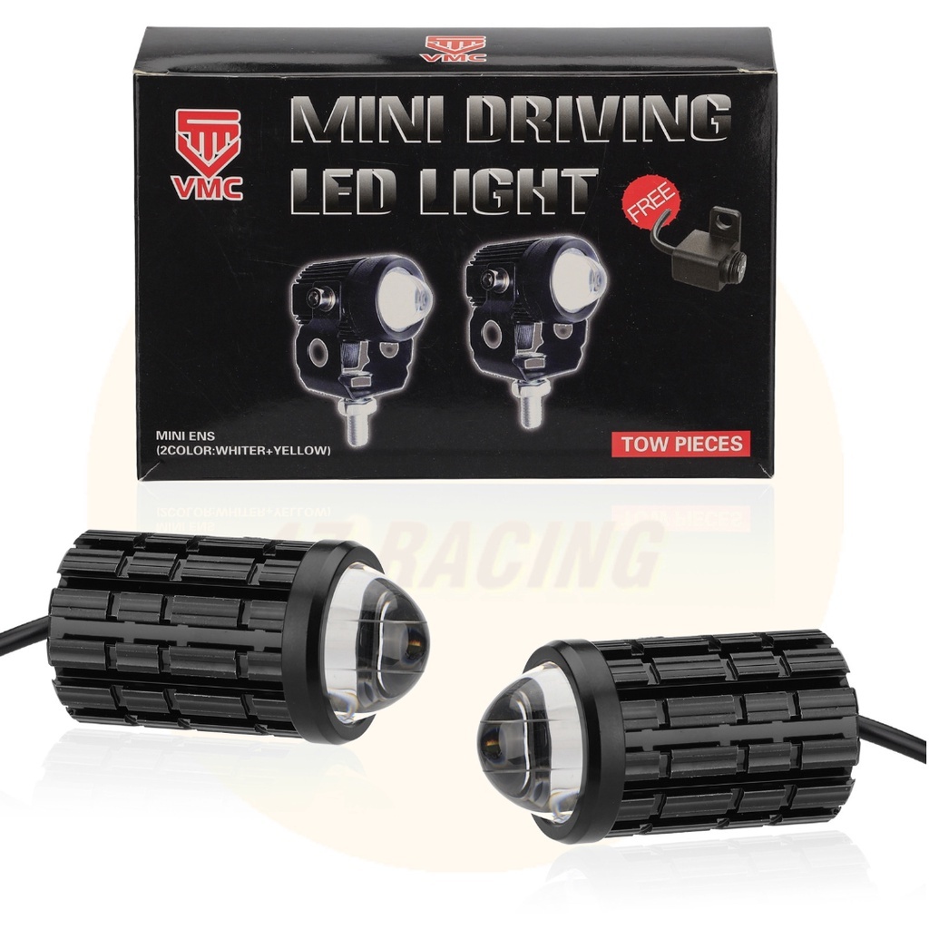 1คู่ ไฟสปอร์ตไลท์ LED 2สี แสง ขาว+เหลือง ไฟสปอร์ตไลท์ออฟโรด ไฟมอเตอร์ไซค์ LED จำนวน 2ดวง(0351) - รูปที่ 5