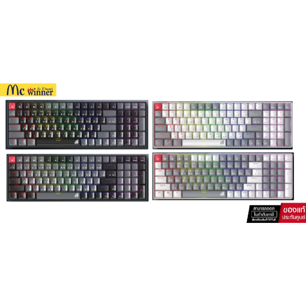 SIGNO KB-723 รีวิว คีย์บอร์ดเกมมิ่ง 96% Hot-Swap สวิตช์ปรับแต่งได้