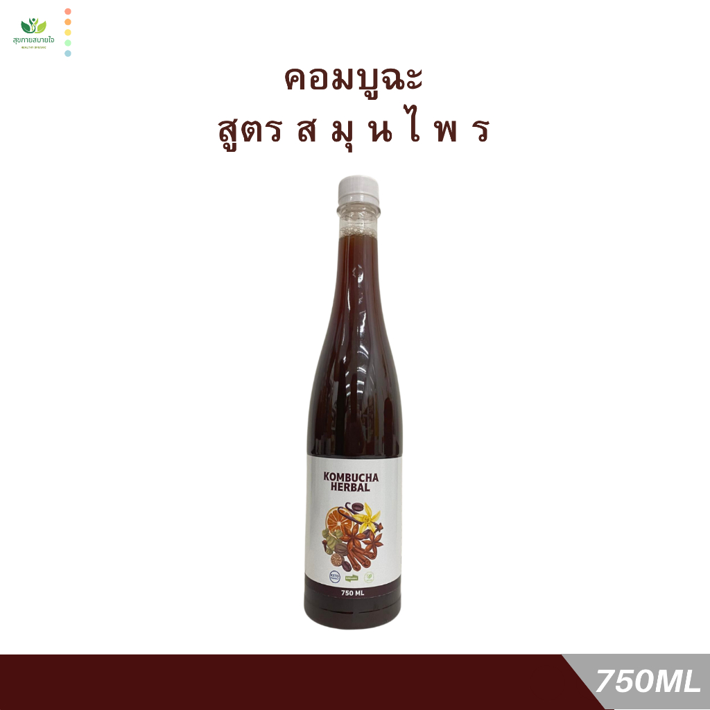 คอมบูฉะ สูตรชาหมัก สมุนไพร23ชนิด