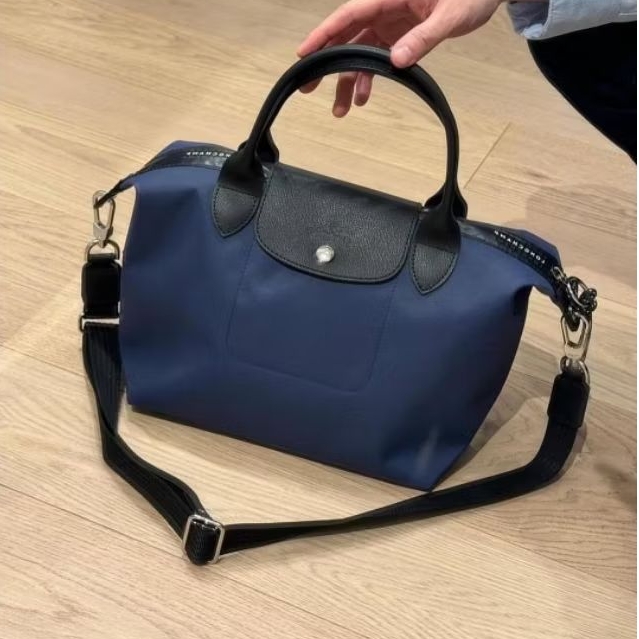 ปรับถอดสาย (การ์ด/ถุงกระดาษ) FRANCE ถือ/สะพายข้าง Econyl ไนล่อน XS/S/L Le Pliage Energy Top Handle กระเป๋าผู้หญิง