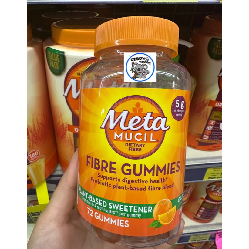 Meta Mucil Fibre 72 Gummies