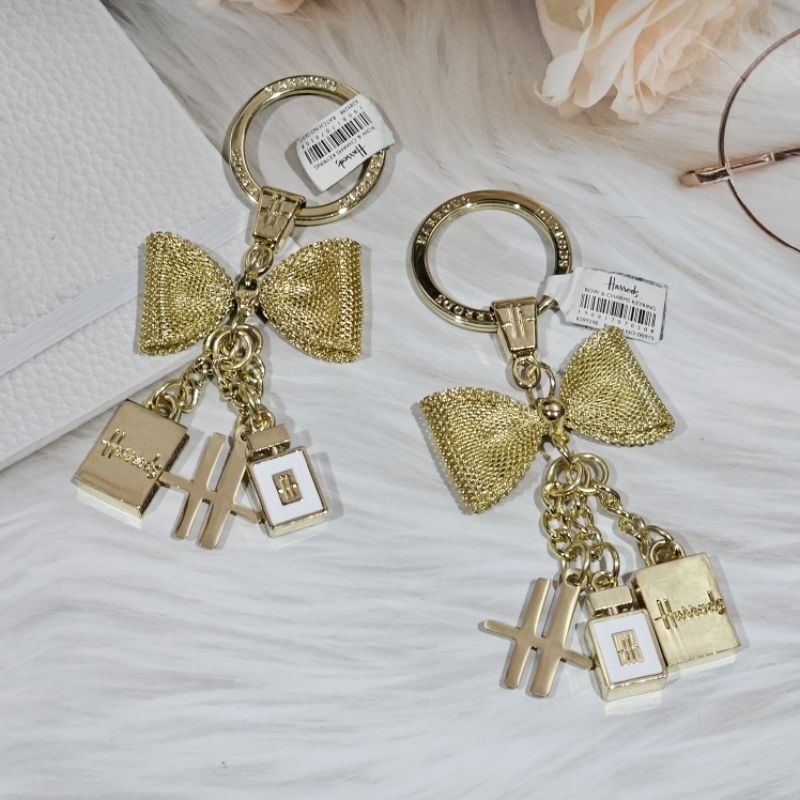 จาก🇬🇧 UK ✧.* พร้อมส่ง ✔ ของแท้ 100% ✧.*  พวงกุญแจ Harrods