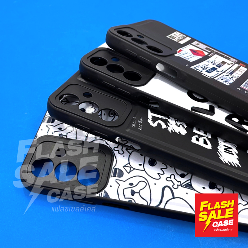 เคสนิ่ม TPU กันกล้องนูน ด้านหลังนูนพิมพ์ลายการ์ตูน Oppo A3 4/5G,A3 Pro,A3X,A38 4G,Reno 12F