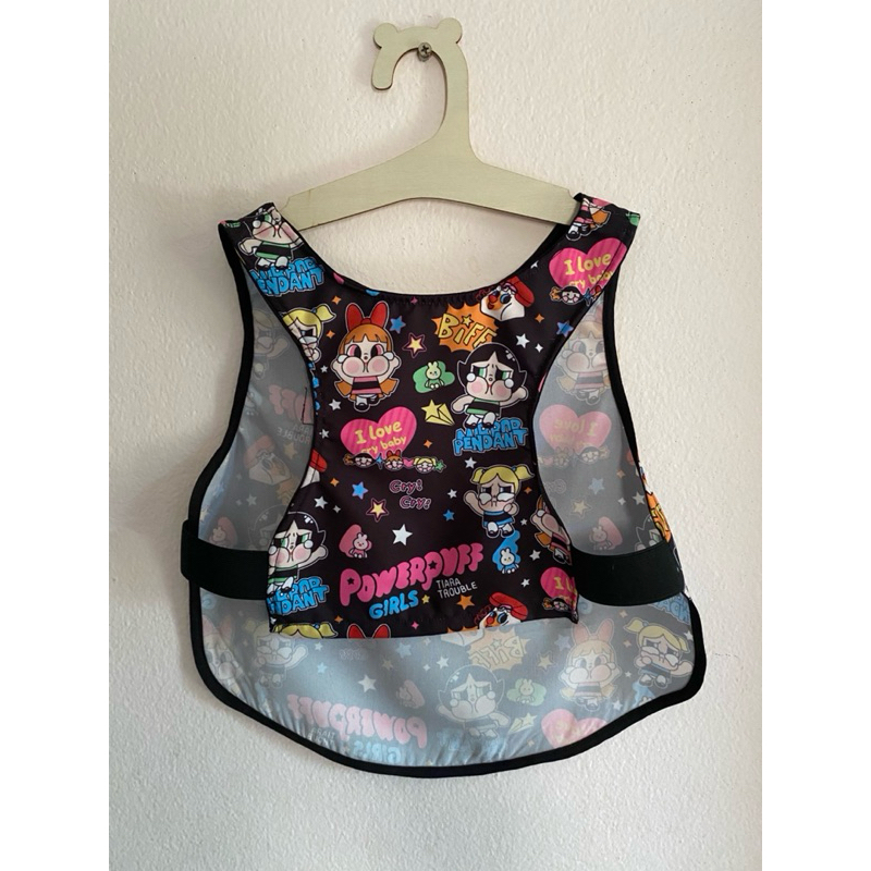 เสื้อกล้ามมียางยืดลำตัวน้องหมาแมวลายpowerpuffgirl - รูปที่ 2