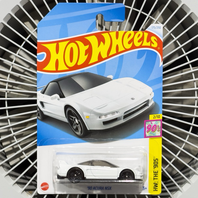 โมเดลรถเหล็ก Hotwheel Honda Acura NSX สีขาว