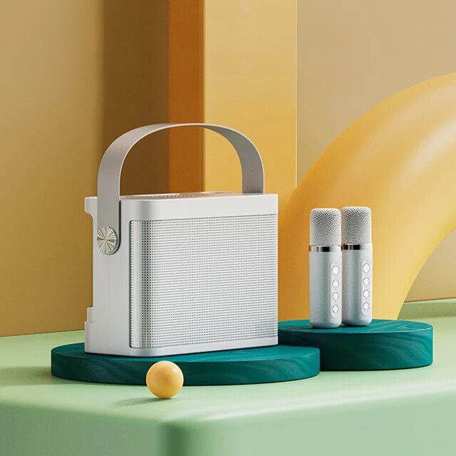 NEW ลำโพงบลูทูธ YS-219 /YS-203 Speaker(แถมไมค์ลอย 2 ตัว) รองรับ ลำโพงบลูทูธแบบพกพา เสียงดีคุณภาพ