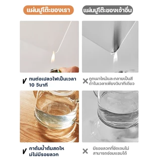 โปร่งใส 100% ผ้าคลุมโต๊ะ PVC วัสดุเกรดทหารเยอรมัน ทนทานนาน 20ปี ไม่มีกลิ่น กันน้ำมันกันความร้อน ทนทาน ทำความสะอาดง่าย
