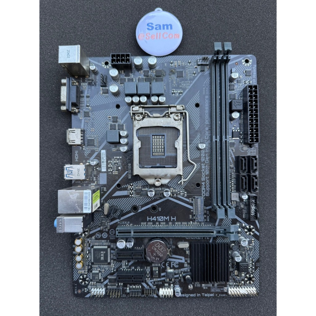 MAINBOARD (เมนบอร์ด) 1200 GIGABYTE H410M H มือสอง