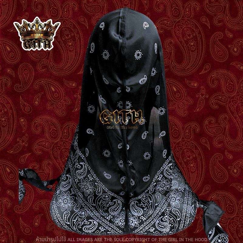 [พร้อมส่ง-ถึงไว] Paisley print!  Gangster item unisex - รูปที่ 2