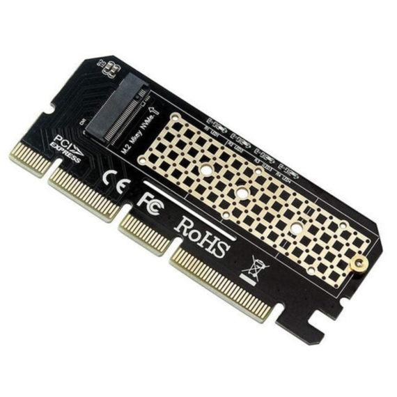 M.2 SSD NVME PCIe Gen3 X4 X8 X16 Adapter Card