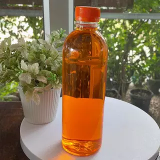 ขวดทรงกลมเรียบ 500 ml ขวดรุ่นหนา 100 ใบ พร้อมฝา(สั่งไม่เกิน 100 ใบ/ออเดอร์เท่านั้น)