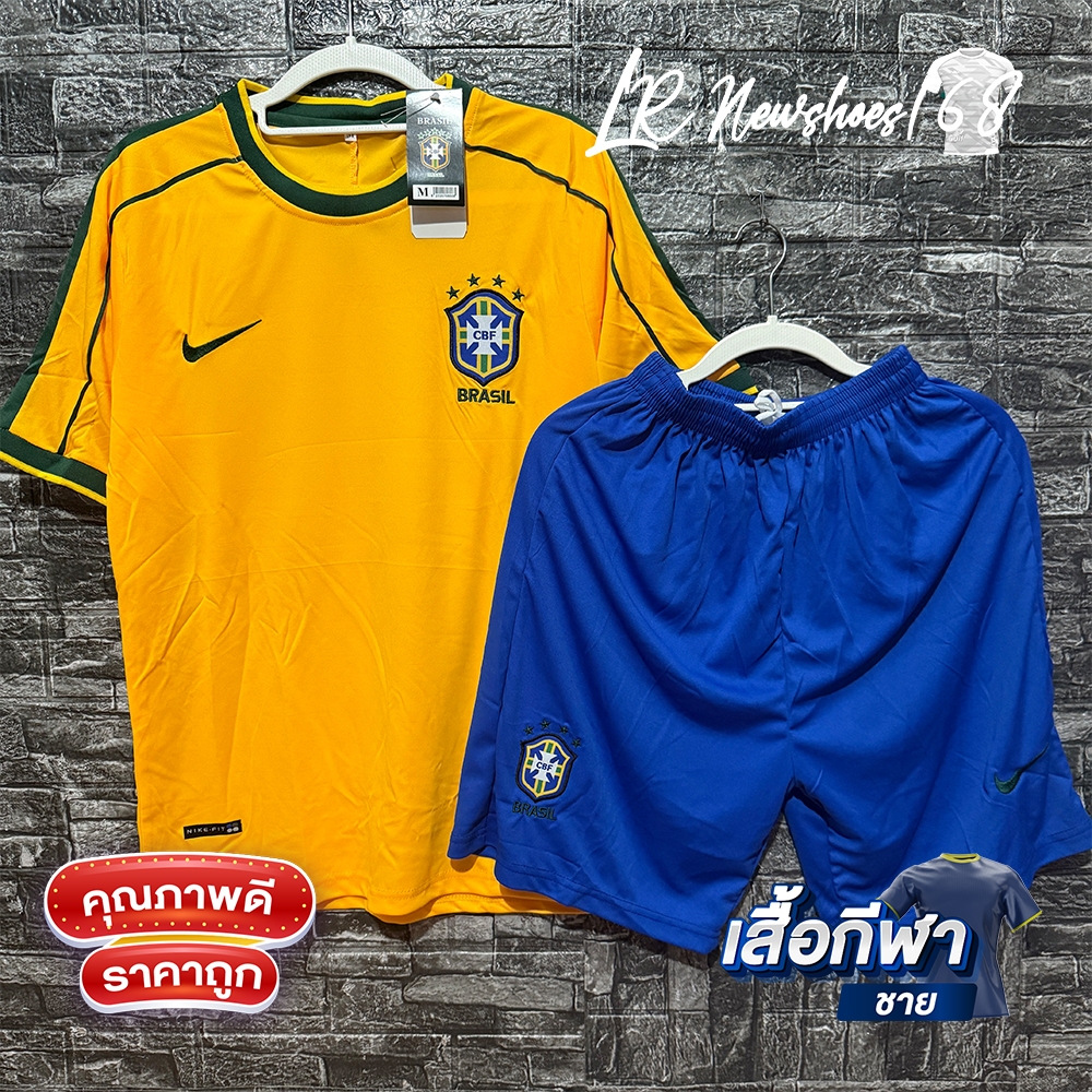 เสื้อกีฬา ชุดบอลทีมชาติ Brazil NEW Session เสื้อบอลและกางเกงบอลผู้ชาย ใหม่ล่าสุด