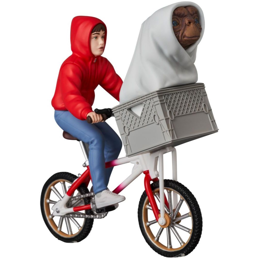 UDF No. 801 อีที & เอลเลียต นั่งจักรยาน E.T. & ELLIOTT w/ BICYCLE - Ultra Detail Figure