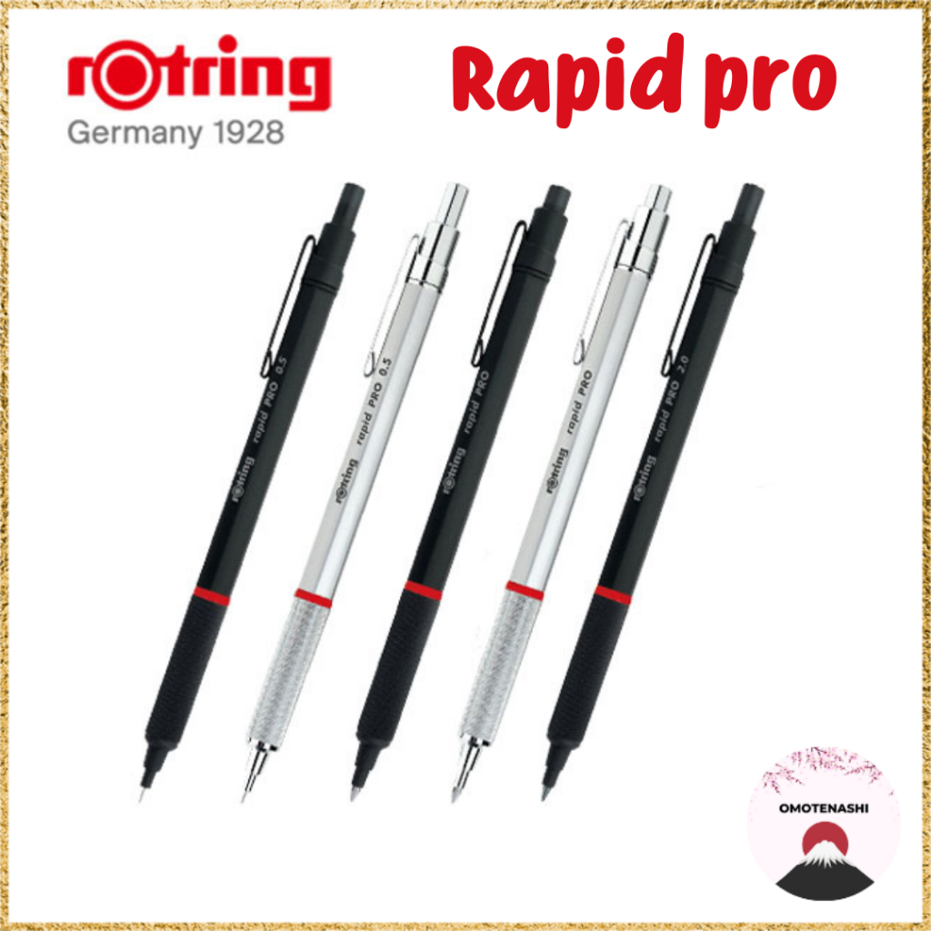 Rotring Rapid Pro Mechanical Pencil Black 0.5mm S0949350