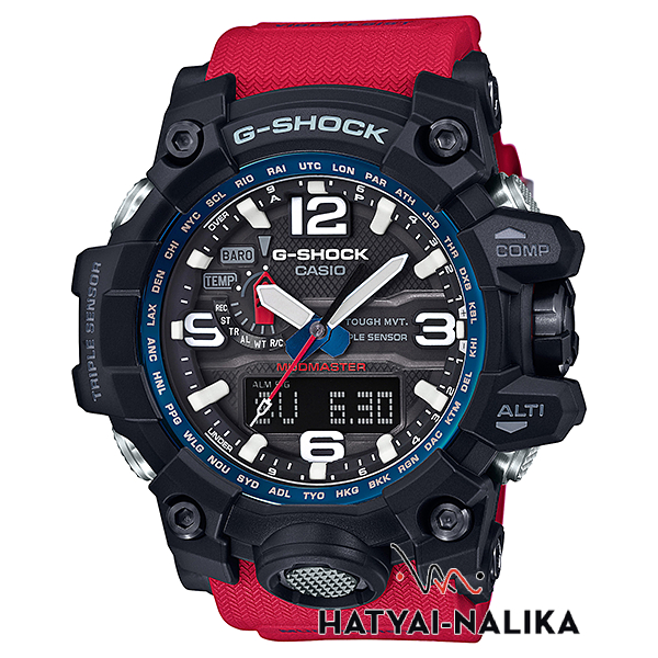 🔥ของแท้🔥 นาฬิกา G-SHOCK หายาก รุ่น GWG-1000RD-4A,GWG-1000RD-4,GWG-1000RD,GWG-1000 สายสีแดง