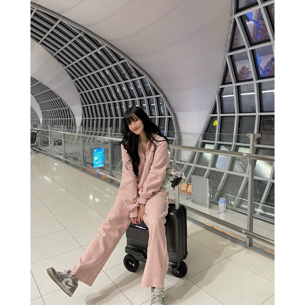 (พร้อมส่ง ) SAC.BKK แอร์พอร์ตเซต ผ้าวอร์ม มีฮู้ด รุ่น SUPER WARM SET - รูปที่ 5