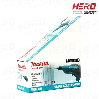 [โฉมใหม่!!แทน MT60] MAKITA MAKTEC สว่าน สว่านไฟฟ้า 10 มม.(3/8", 3หุน, 350วัตต์) รุ่น M0600B ++สินค้ายอดนิยม ของแท้100%++