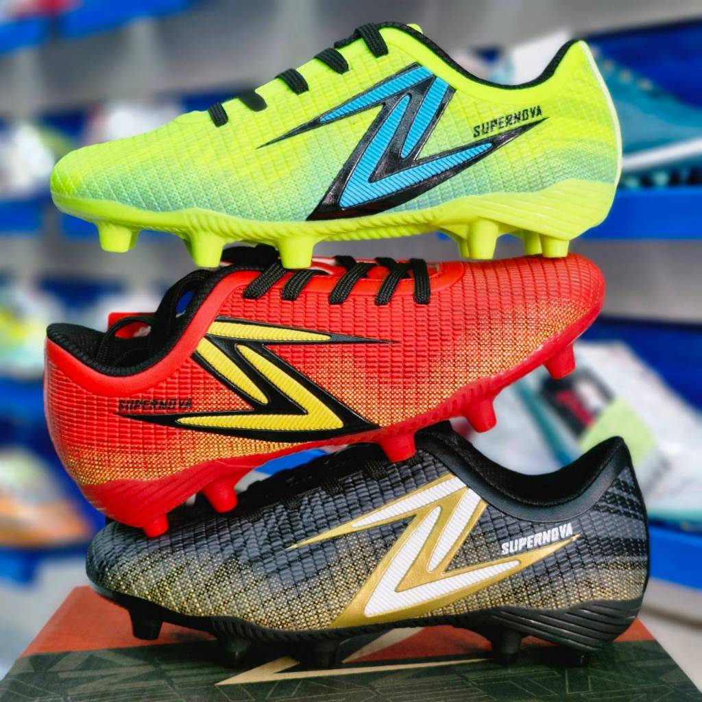 รองเท้าฟุตบอลเด็ก ซีต้า(ZETA) ไซส์ 34-37 รุ่น SUPERNOVA JR. พร้อมส่ง