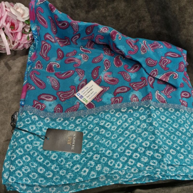 Jim Thompson #jimthompson #scarf ##silkscarf ผ้าพันคอ