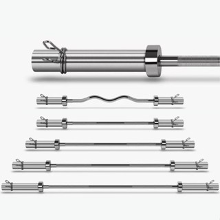 บาร์เบล คานบาร์เบลยกน้ำหนัก แกนบาร์เบลโอลิมปิค แกนใหญ่4.8cm …