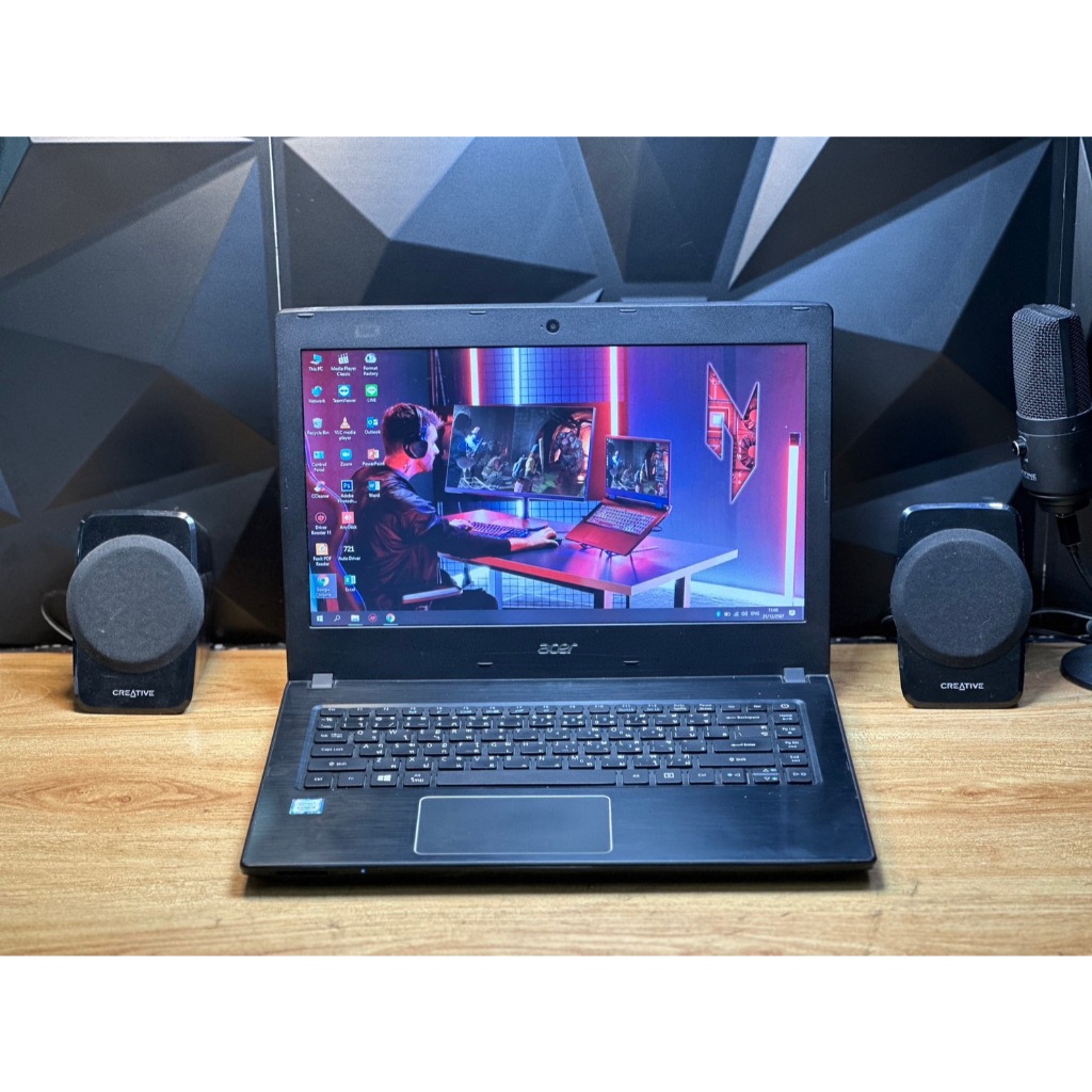 second hand notebook   Notebook acer gen7 ram 8 ssd+hdd แบตเก็บ  เอาไว้ทำงาน เรียน เล่นเกมได้  Acer 