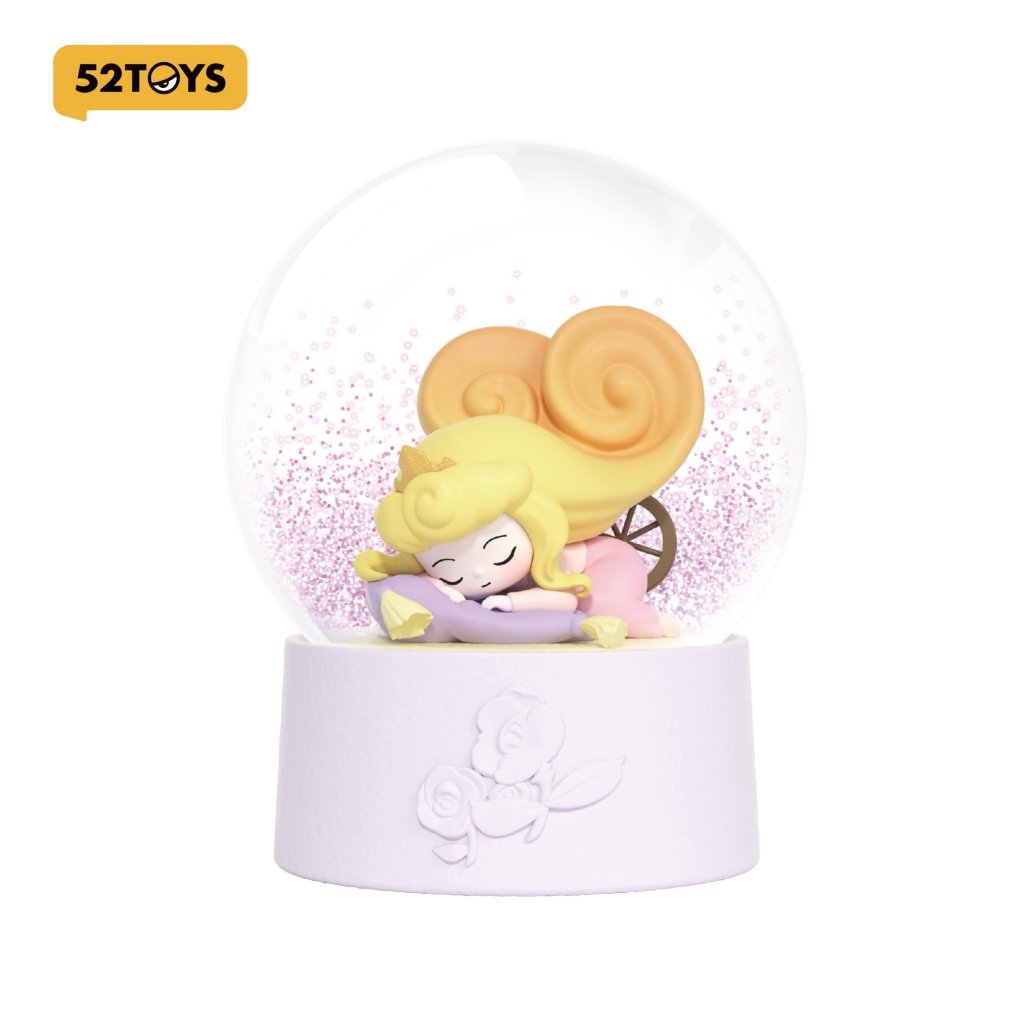 52TOYS Disney Princess D-baby StarCrystal Ball Series SERIES BLINDBOX โมเดล ของเล่นเด็กเล่น ของขวัญพิเศษ ART TOYS [094]