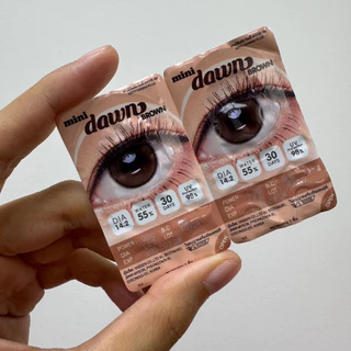 Kitty Kawaii Contact Lens : Mini Dawn Brown (Blister pack) - คอนแทคเลนส์รายเดือน