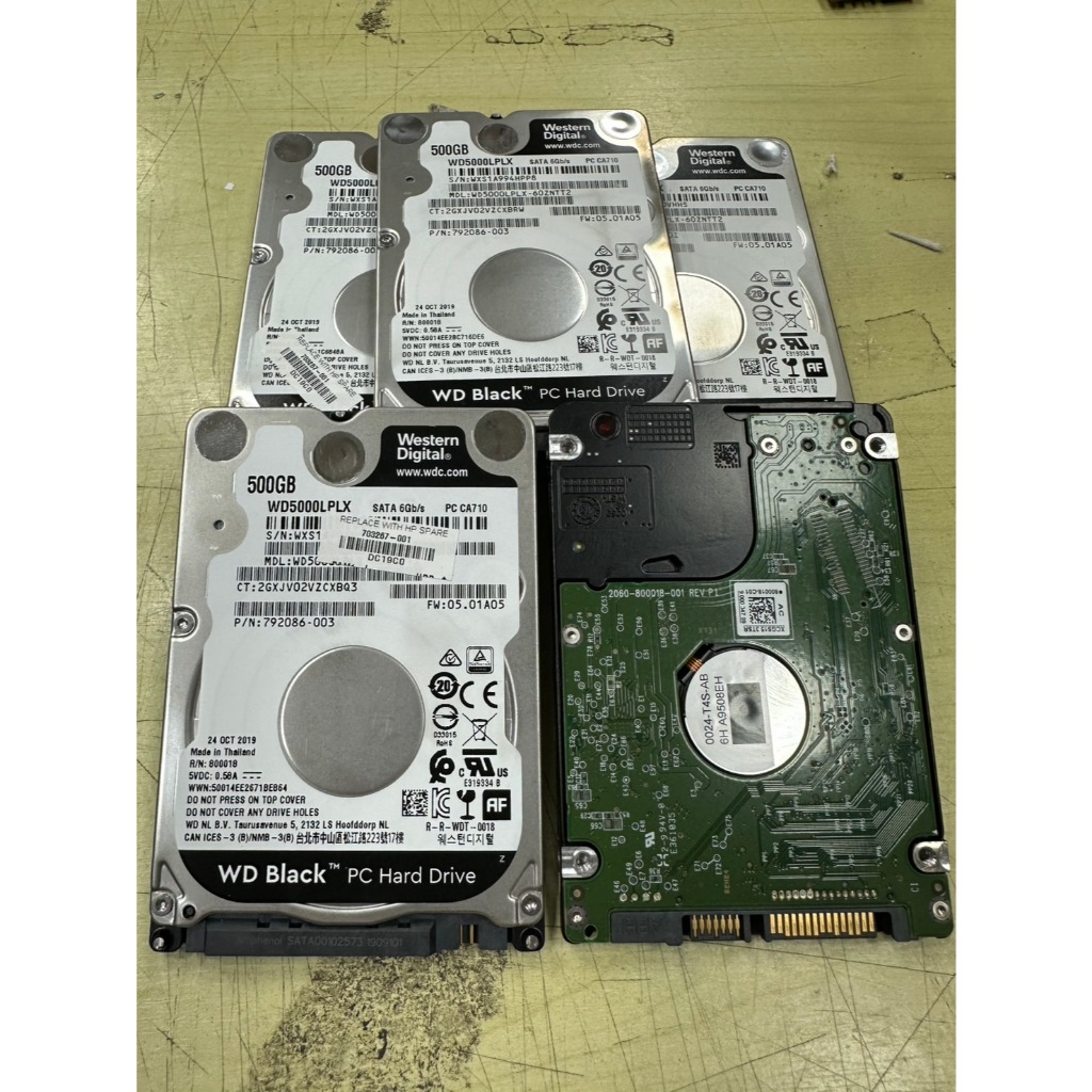 HDD Notebook 2.5" 500GB WD BLACK