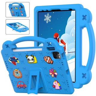 EVA Kids เคส สำหรับ ไอแพด Air 4 5 6 7 13 9.7 10.5 10.2 10.9 Gen 7 8 9 10 11 A16 mini 6 7 Pro11 12.9 Air6/7/8 M3/M4 11"