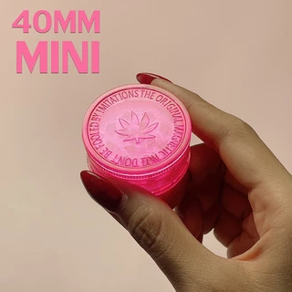 ขนาด 40mm มี 3ชั้น 40มม เลือกสีได้ เครื่องบดพลาสติกทรงกลม เครื่องบดสมุนไพร ที่บด MINI Grinder
