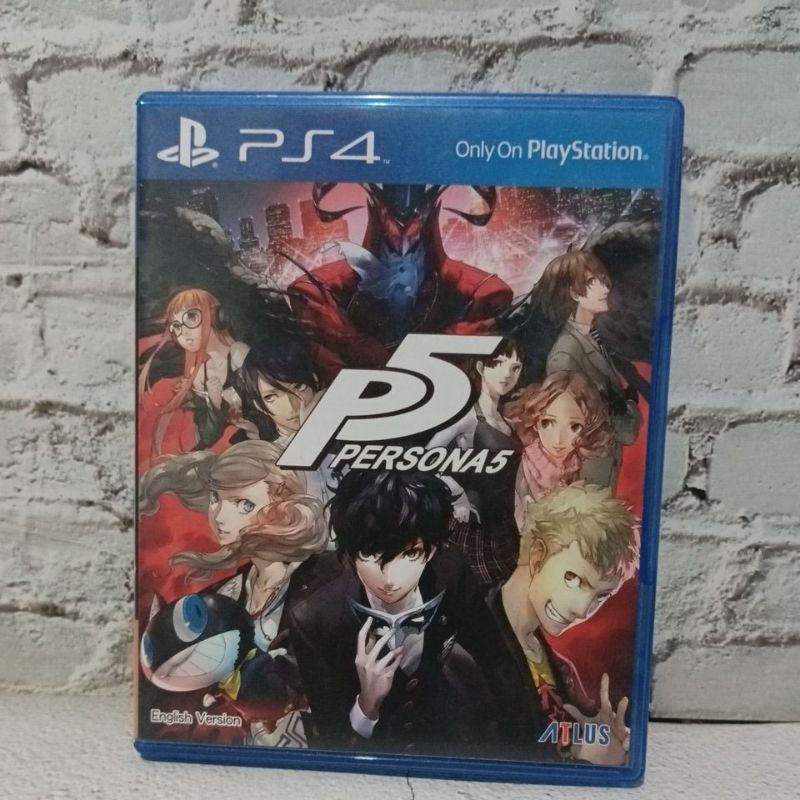 แผ่นเกมส์PS4  Persona 5 มือสอง