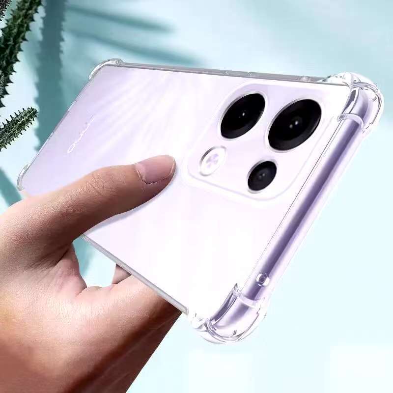 Reno 13 Pro 5Gตรงรุ่น(พร้อมส่งในไทย)เคสTPUใสกันกระแทกแบบคลุมกล้องOPPO Reno13 5G/OPPO Reno13 Pro/OPPO