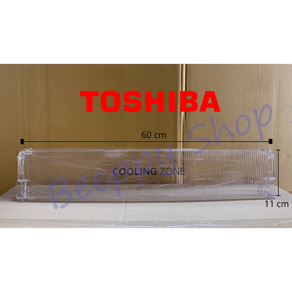 ฝาปิดถาดใต้ช่องฟรีส Toshiba รุ่น GR-RT558WE/RT559WE/RT624WE ของแท้