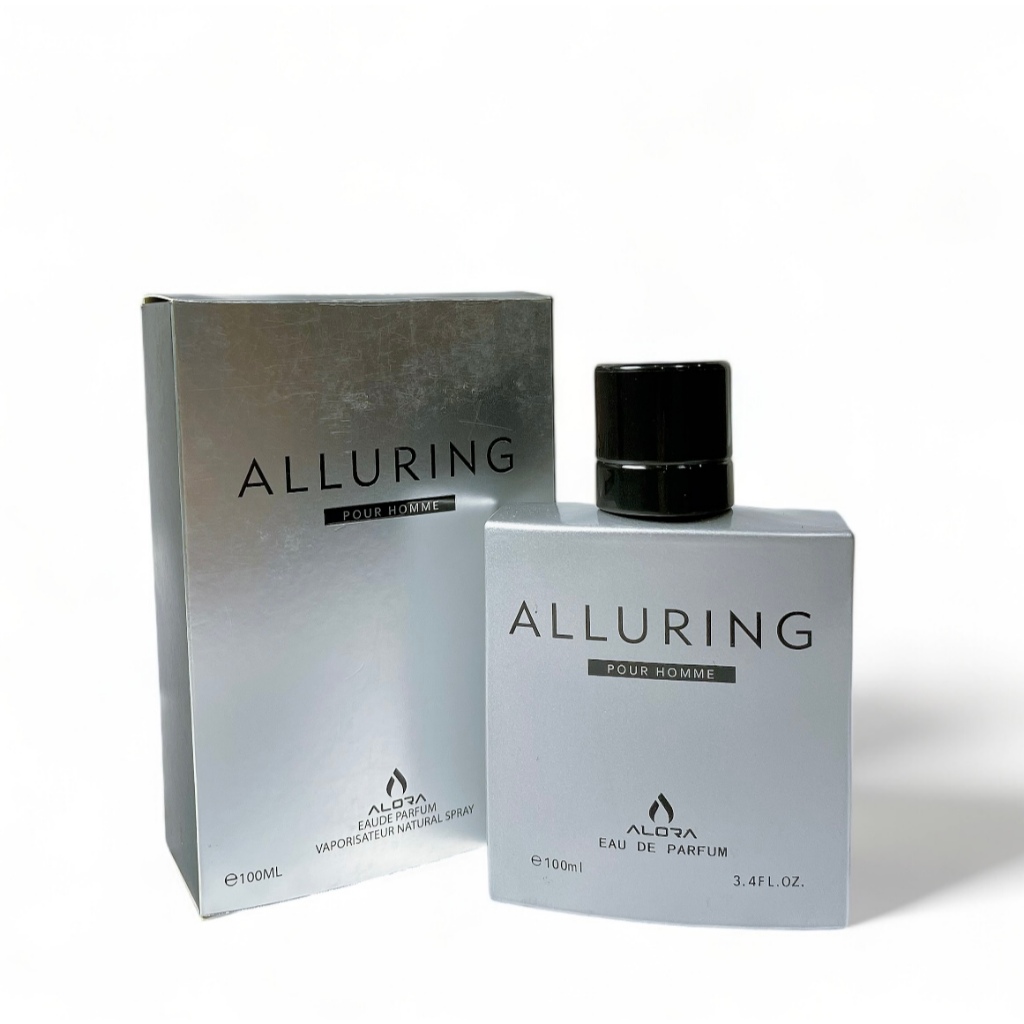 ALORA ALLURING 100ML น้ำหอมผู้ชาย กลิ่นสปอร์ตสุดคูล หอมสดชื่น ติดทน-3244