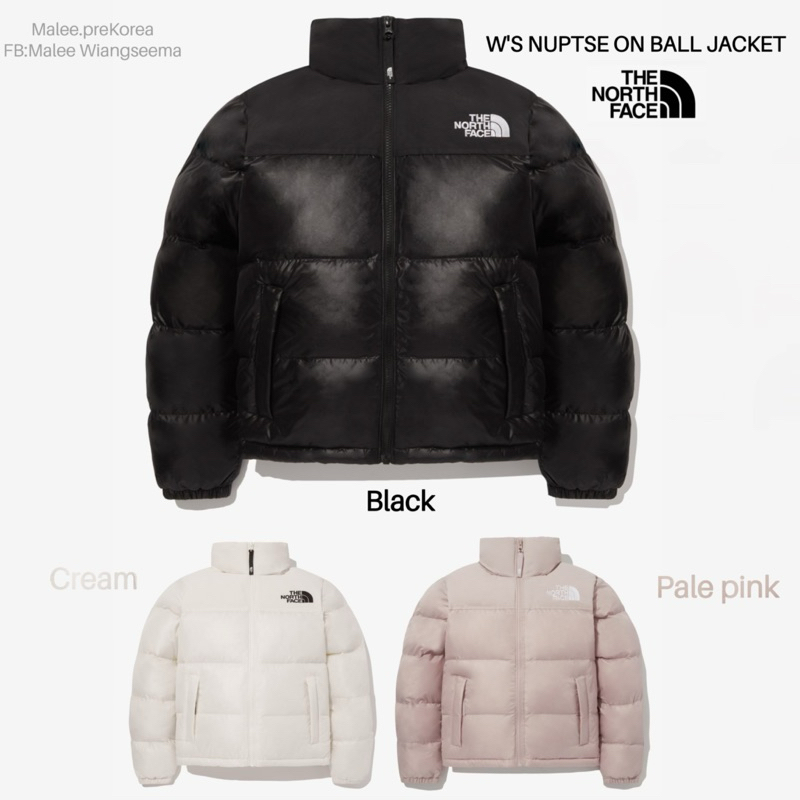 The Northface เสื้อกันหนาวรุ่น W'S NUPTSE ON BALL JACKET เสื้อโค้ทของแท้จากเกาหลี🇰🇷