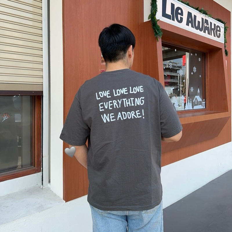 myyoungs - we adore(oversized) เสื้อยืดโอเวอร์ไซส์