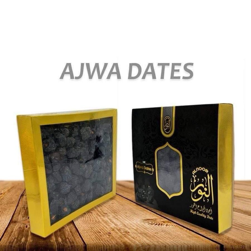 ( ลอตใหม่ล่าสุด 2026 ) Al Noor อินทผลัมอัจวะมาดินะVIP ไซส์ Jumbo ขนาด 1 กิโลกรัม นำเข้าจากประเทศซาอุดิอาระเบีย 🇸🇦