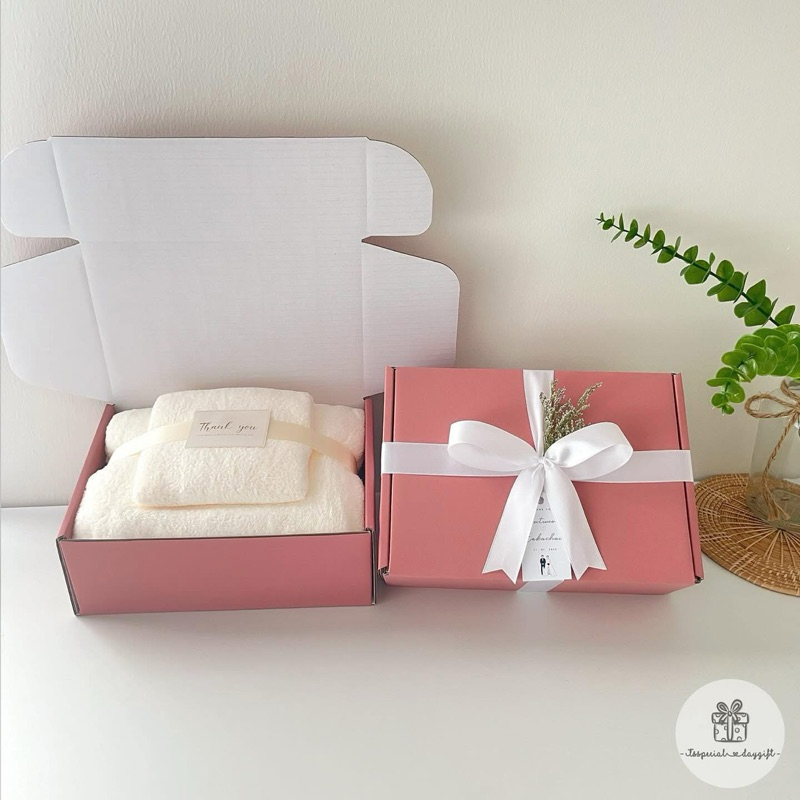 ของรับไหว้งานแต่ง 💕ผ้าเช็ดตัวและผ้าเช็ดผมขนแกะ💕 โปรดอ่านรายละเอียด ของขวัญวันเกษียณ