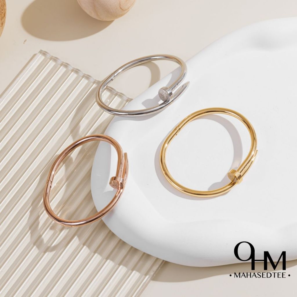 กำไลตะปูพระพิฆคเณศ (ไซส์ S) ผ่านพิธีปลุกเสกแล้ว - รูปที่ 2