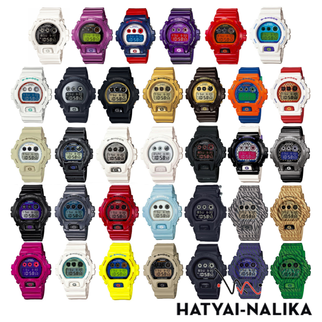 🔥ของแท้🔥 G-SHOCK หายาก DW-6900 series DW-6900MF,DW-6900BB,DW-6900PL,DW-6900SC,DW-6900ZB