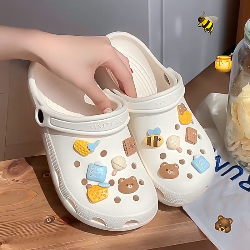 ShoesStudios ใหม่พร้อมส่ง รองเท้าแตะหัวโตแฟชั่น มีไซส์ใหญ่ให้เลือก ใส่ได้ทั้งชายและหญิง ดีไซน์สวยน่ารัก ราคาสบายกระเป๋า